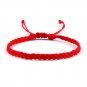 Trendy Handmade Summer Beach Weaved Wax Rope Bracelet Men Women Adjust