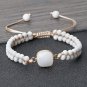 Women Bracelets Howlite | Bracelet Mini Natural Stone | Handmade Brace