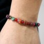 Tourmaline Meditation Bangles | Red Agate Bracelet Men Women - Bracele