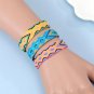 12 Pcs Nepal Woven Friendship Bracelets Handmade Braided String Adjust