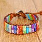 Wrap Leather Bracelet | Wrap Bracelet Women | Chakra Bracelet | Bracel