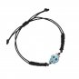Disney Stitch Acrylic Bracelet Cartoon Lilo & Stitch Black Adjustable