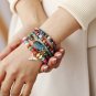 High End 8mm Beads Bracelets Natural Stone Labradorite Stretch Elastic