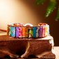 Bracelet 7 Chakras Natural Stones | Leather Bracelet Bangles | Chakra