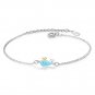 Silver Bracelet Whale | Fish Temperament Bracelets | 925 Sterling Silv