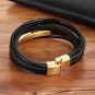 Men Leather Bracelet | Jewelry Men Bracelet | Leather Hand Jewelry | L