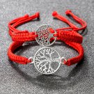 Rope Bracelet Tree Life | Lucky Tree Life Gift Bracelet | Classic Red