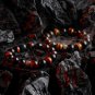 5A Real Natural Red Tiger Eye Beads Stone Bracelet Men Women Zircon Ac