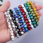 Turkish Lucky Blue Eye Bracelet for Women Men Handmade Bohemia Natural