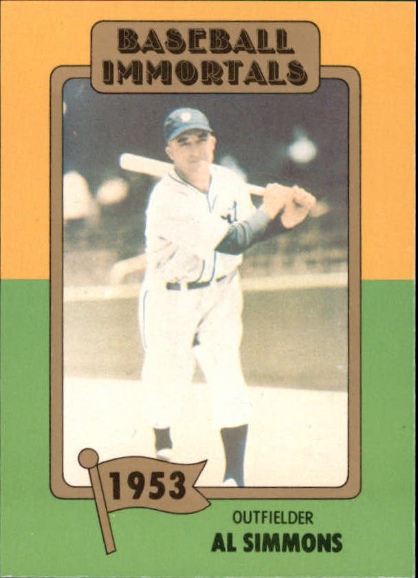 1980 SSPC HOF 68 Al Simmons