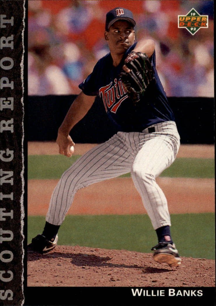 1992 Upper Deck Scouting Report SR2 Willie Banks