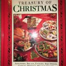 Treasury of Christmas Cookbook 575 Pages Gold leaf Edges Very Rare /Collectible