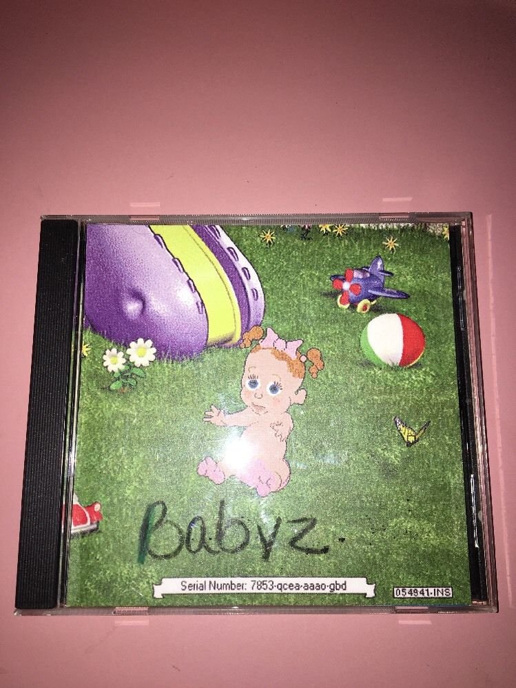 Babyz Your Virtual Bundle Of Joy PC CD ROM SUPER RARE / VINTAGE