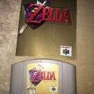 Nintendo 64 N64 The Legend of Zelda: Ocarina of Time Video Game Cartridge