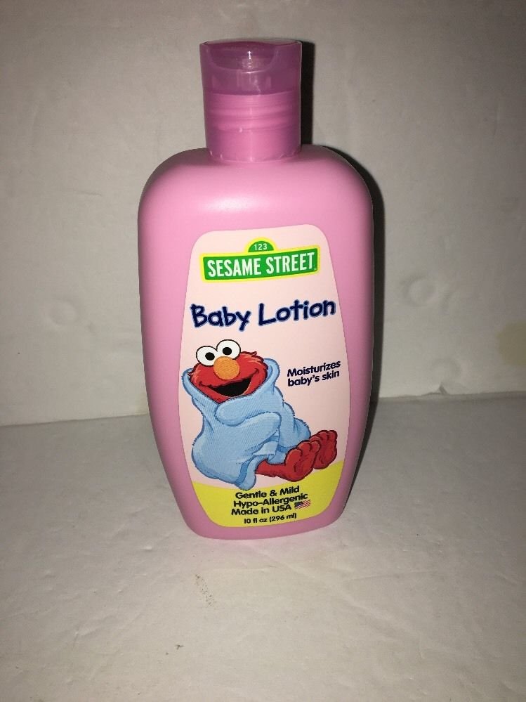 Sesame Street Baby Lotion10 ozGentle & MildMade In USAHypoAllergenic
