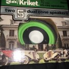 Kricket Klassic Stereo Speakers 8531 Two 5" Dual Come Speaker