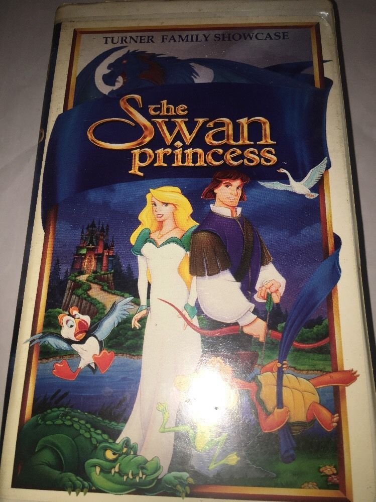 Opening To The Swan Princess 1995 Vhs The Swan Princess (VHS, 1995, Clam Shell)