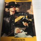 DISNEY PRESENTS ZORRO AND THE INVITATION TO DEATH VOL 4 VHS BLK & WHITE #VHS-362