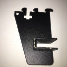 3 Black Slatwall Brackets High Quality Without Silver Slider