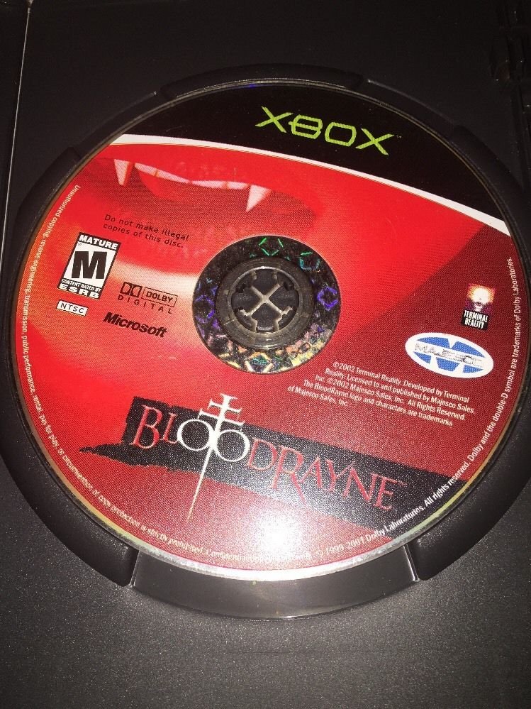 BloodRayne (Microsoft Xbox, 2002) Complete