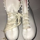 Lake Placid Girls Figure Ice Skates Size 3 White With Pink Lining-SHIPS N 24 HRS