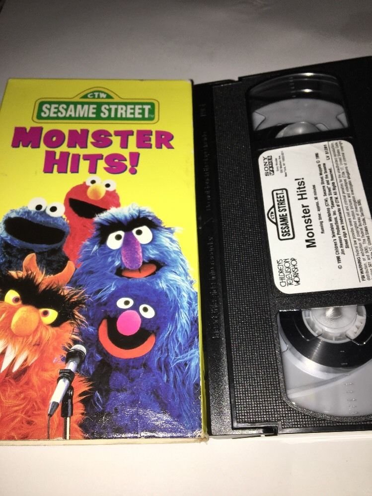 Sesame Street Monster Hits Vhs Poster | Images and Photos finder