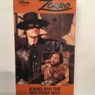 DISNEY PRESENTS ZORRO AND THE MOUNTAIN MAN VOL 2 VHS BLK & WHITE #VHS-339