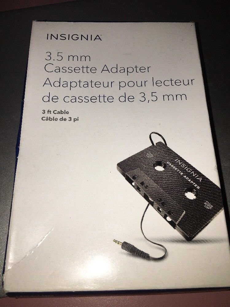 Insignia 3.5mm Cassette Adapter