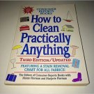 How to Clean Practically Anything [Paperback] [Jan 01, 1993]