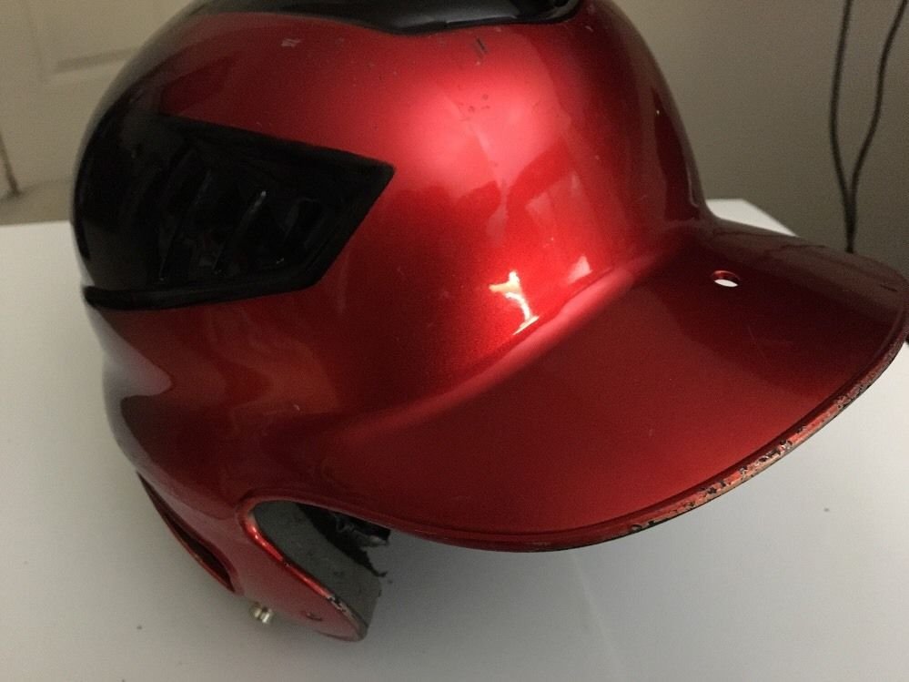 Rawlings CFHL 1 Coolflo Baseball/Softball Batting Helmet 2 Tone Red/Black