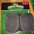 Uncle Mike's 8828-1 Universal Double Speedloader Belt Case .38 -.45 Colt BLACK