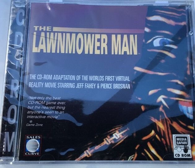 LAWNMOWER MAN (CD-ROM) PC Game, IBM-NEW-RARE VINTAGE-SHIPS N 24 HOURS