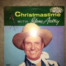 GENE AUTRY Christmas Time With... MISTLETOE LP COLLECTIBLE RARE VINTAGE