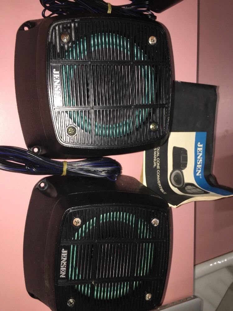 J1445 Jensen Dual Speaker System With Manuel