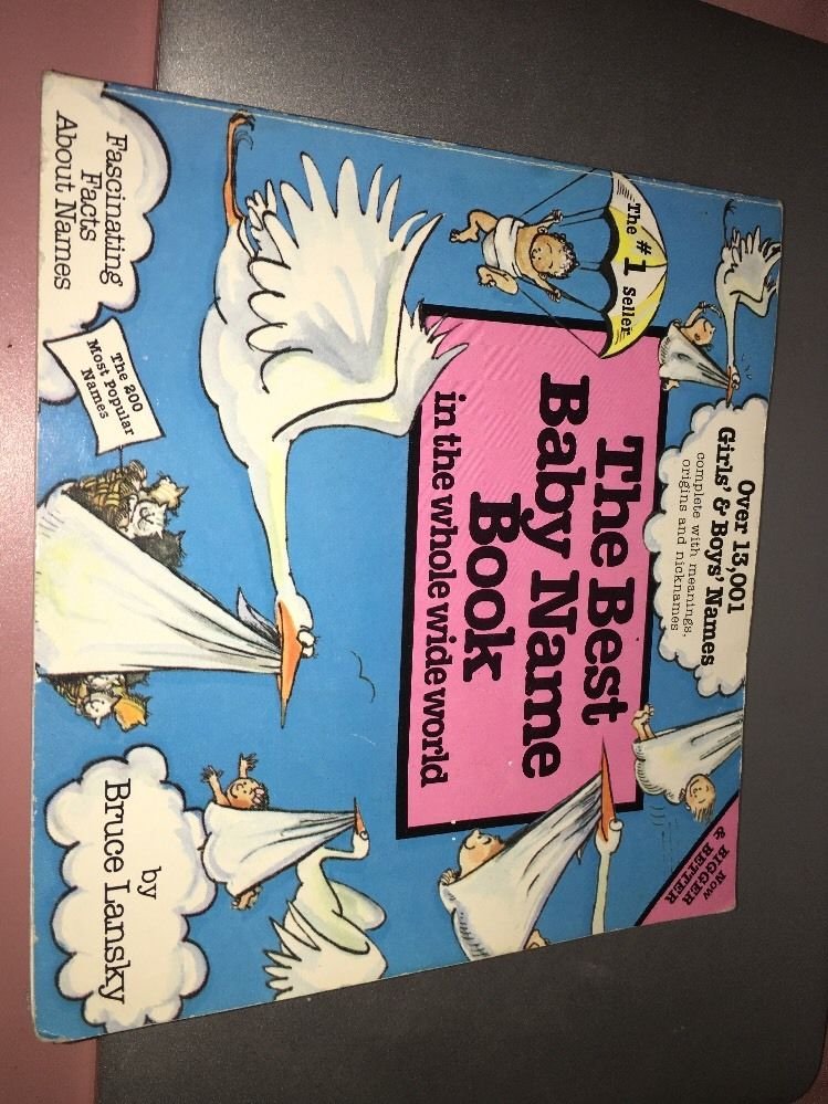 Best Baby Name Book In The Whole World