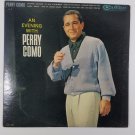 AN EVENING WITH PERRY COMO Vinyl Record CAL 742 MONO 1963 RCA CAMDEN