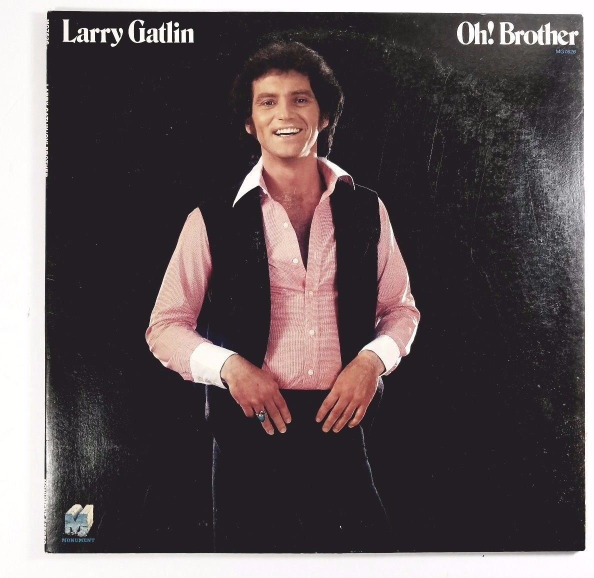 LARRY GATLIN oh brother LP Mint- MG 7626 Vinyl 1978 Record