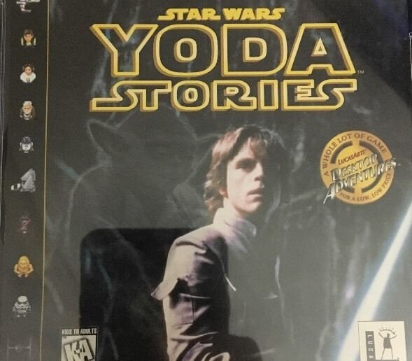 Star Wars: Yoda Stories(PC,1997)PC CD-Rom Game-TESTED-RARE VINTAGE-SHIPS N 24 HR