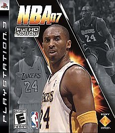 SONY PLAYSTATION 3 PS3 Game NBA07 NBA 2007 Basketball
