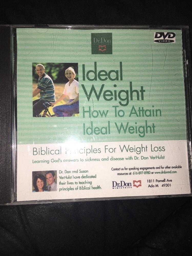 Dr. Don ideal weight dvd