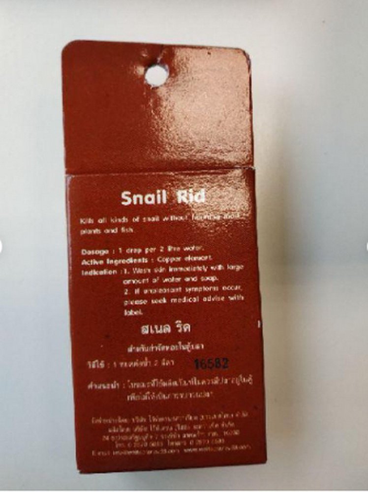 BEST Snail Rid Kill Snail Of Tank Aquarium Snail Rid Infestation Pest Control