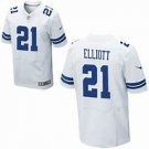 Ezekiel Elliott Road (White) Dallas Cowboys Nike Elite Jersey Size: XL