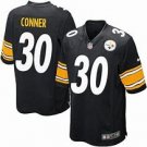 James Conner Home (Black) Pittsburgh Steelers Nike Elite Jersey Size: Large