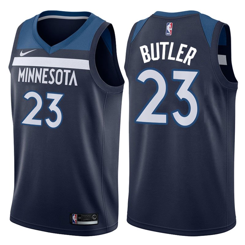 Jimmy Butler Icon (Blue) Minnesota Timberwolves Nike Swingman Jersey ...