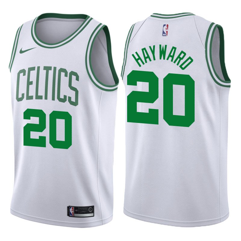 Gordon Hayward Association (White) Boston Celtics Nike Swingman Jersey