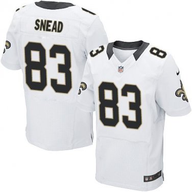 Willie Snead IV Road (White) New Orleans Saints Nike Elite Jersey Size: Large