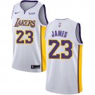 LeBron James Association (White) Los Angeles Lakers Nike Swingman Jersey Size: Medium