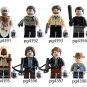 8 Sets Rick Negan Daryl Morgan Carl Carol Figures the Walking Dead Building Toys