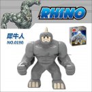 1pc Big Rhino Figure Set 3" Spider Man Super Hero Building Blocks Bricks Toy New