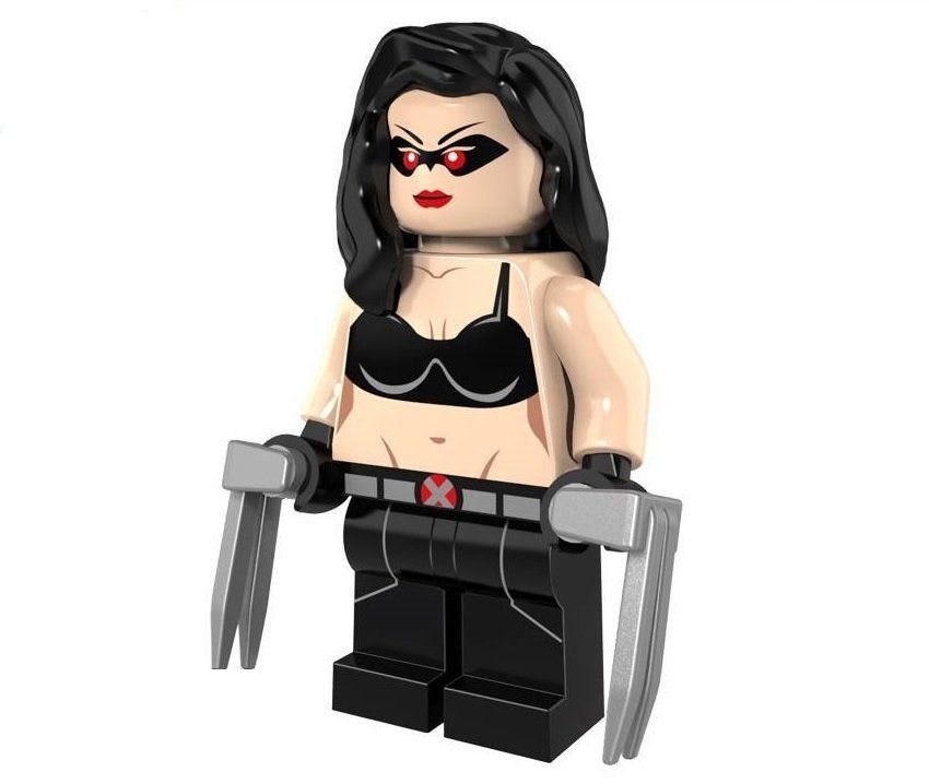 10 PCS Set Lot Laura Wolverine Figures Kinney Logan Movie X-23 Blocks Bricks Toy